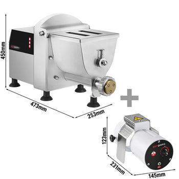 Elektryczna maszyna do makaronu - 5 kg/h - 250 W - z nożem do makaronu - Prime Gastro
