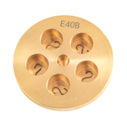 Matryca do formowania makaronu – Caserecce 9x5 mm – pasująca do modelu NMH13 – Ø 57 mm