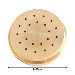Matryca do formowania makaronu – fettuccine 3 mm – pasująca do NMH13 – Ø 57 mm
