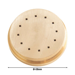 Matryca do formowania makaronu – Spaghetti alla Chitarra 2x2 mm – pasująca do NMH13 – Ø 57 mm