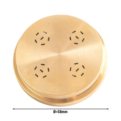 Tarcza do formowania makaronu – spaghetti 2 mm – pasująca do NMH13 – Ø 57 mm
