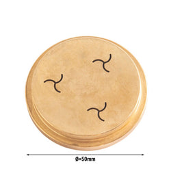 Matryca do formowania makaronu – Fusilli 9 mm – pasująca do NMH5 – Ø 50 mm