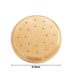 Matryca do formowania makaronu – spaghetti 1 mm – pasująca do NMH5 – Ø 50 mm