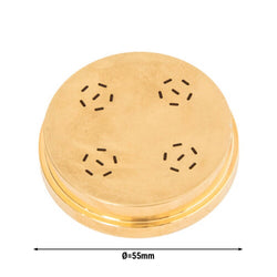 Matryca do formowania makaronu – fettuccine 3 mm – pasująca do NMH8 – Ø 57 mm