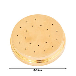 Matryca do formowania makaronu – spaghetti 1 mm – pasująca do NMH8 – Ø 57 mm