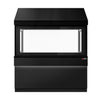 Element neutralny do grilli węglowych TORONTO - 1910 mm - czarny panel przedni - blat roboczy z czarnego granitu