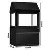 Element neutralny do grilla węglowego i gazowego z oświetleniem LED - stal nierdzewna AISI 304 - 1100x900x2160mm - 204kg