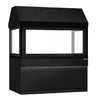 Element neutralny do grilli węglowych TORONTO - 1910 mm - czarny panel przedni - blat roboczy z czarnego granitu