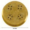 Pasta forming die – bigoli 3 mm – Ø 110 mm – fits NMSM20, image 2 of 2