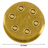 Pasta forming die – maccheroni rigati 8 mm – Ø 110 mm – fits NMSM20, image 2 of 2