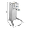 Maszyna do makaronu – 20 kg/h – 2,25 kW – z 4 kółkami