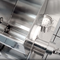 Elektryczna maszyna do makaronu – wydajność 8,4 kg/h – moc 750 W – dysza o średnicy 75 mm – w zestawie z nożem do makaronu