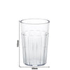 (36 sztuk) CAMBRO | NEWPORT – kubki – 228 ml – bez BPA – przezroczyste
