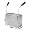 Pasta Basket 900 Series - 290x160x200mm - Stainless Steel - GN 1/3 - with 2 Handles - compatible with GNB499E, GNB899E, ENB499P