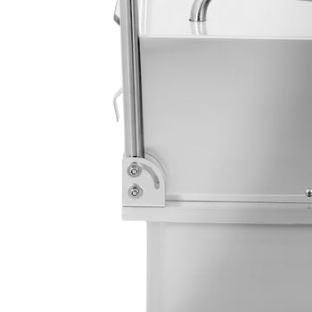 Filtr oleju do głębokiego smażenia z zaworem spustowym - 48 litrów - Prime Gastro