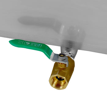 Filtr oleju do głębokiego smażenia z zaworem spustowym - 48 litrów - Prime Gastro