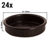 (24 szt.) Naczynie do zapiekania MOON – Ø 120 mm – czarne