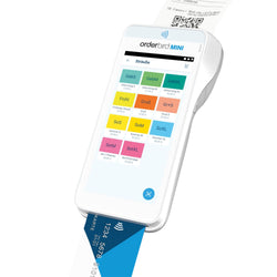 ORDERBIRD | MINI - 12 Monate Laufzeit - Mobiles Endgerät inkl. Bondrucker und Kartenlesegerät