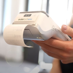 ORDERBIRD | MINI - 1 Monat Laufzeit - Mobiles Endgerät inkl. Bondrucker und Kartenlesegerät