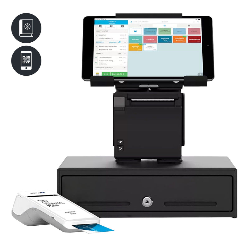 ORDERBIRD | PRO - Paket M - inkl. 2 Lizenzen, Online - TSE, Kassenbuch & QR - Code - Bestellsystem