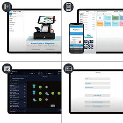ORDERBIRD | PRO - Paket L - inkl. 3 Lizenzen, Online - TSE, Kassenbuch, QR - Code - Bestellsystem, Reservierungssystem & Gutscheinsystem