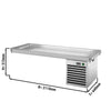 Drop-In Cold Plate - 2100mm - +2 to +8°C - 6x GN 1/1 - 700W