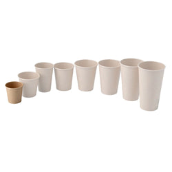 (1000 sztuk) Kubki papierowe – 100 ml – średnica 62 mm – brązowe