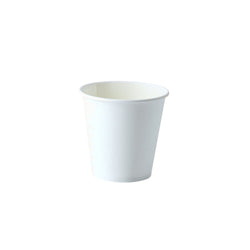 (1000 sztuk) Kubki papierowe – 150 ml – średnica 80 mm – białe