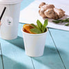 (1000 szt.) Kubek papierowy – Ø 80 mm – 200 ml – biały