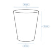(1000 pcs) Reusable Lid - Transparent - fits 200ml Deli Cup Ø80mm