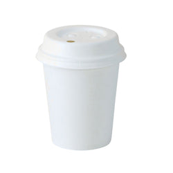 (1000 Stück) Pappbecher - 200ml - Ø 80mm - Weiß