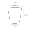 (1000 pcs) Reusable Lid - Transparent - fits 300ml Deli Cup