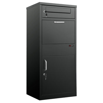 Skrzynka na paczki ze skrzynką na listy - dla paczek do rozmiaru M - Prime Gastro