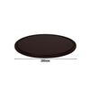 (12 szt.) Talerz do pizzy - Polietylen - Ø 280mm - Brązowy
