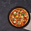 (12 szt.) Talerz do pizzy - Polietylen - Ø 280mm - Brązowy