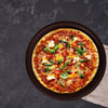 (12 szt.) Talerz do pizzy - Polietylen - Ø 300mm - Brązowy