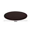 (12 pcs) Pizza Plate - Polyethylene - Ø320mm - Brown