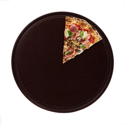 (12 szt.) Polietylenowy talerz do pizzy - Ø 340 mm - z rowkiem