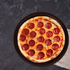 (12 szt.) Talerz do pizzy - Polietylen - Ø 340mm - Brązowy