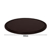 (12 szt.) Talerz do pizzy - Polietylen - Ø 360mm - Brązowy