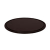 (12 szt.) Talerz do pizzy - Polietylen - Ø 360mm - Brązowy