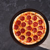 (12 szt.) Talerz do pizzy - Polietylen - Ø 360mm - Brązowy