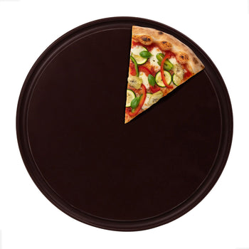 (12 szt.) Polietylenowy talerz do pizzy - Ø 380 mm - z rowkiem