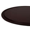 (12 szt.) Talerz do pizzy - Polietylen - Ø 420mm - Brązowy
