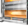 Piec do pizzy mini – elektryczny – dwukomorowy – 1+1x 34 cm – 5 kW – 230 V – do 310 °C – manualny