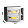 Pizza oven – electric – 1+1x 35 cm – manual