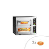 Pizza oven – electric – 1+1x 35 cm – manual