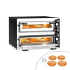 Elektryczny Piec do pizzy - 4+4x Ø35cm - Manualne