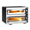 Elektryczny Piec do pizzy - 4+4x Ø35cm - Manualne
