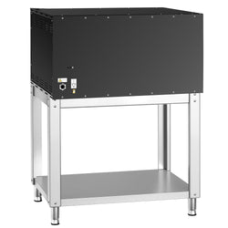 Elektryczny piec do pizzy – 6+6 x 35 cm (szerokość) – manualna obsługa – wraz z podstawą